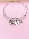 Silver Goat Charm Bracelet, N1320B