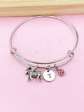 Silver Goat Charm Bracelet, N1320B