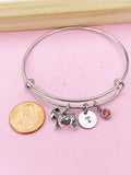 Silver Goat Charm Bracelet, N1320B