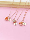 Rose Gold Crown Necklace, Crown Charm, Fantasy Gift, Dainty Necklace, Delicate Jewelry, Minimal Necklace, Personalized Gift, N5597C