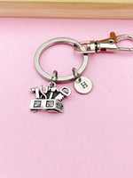 Silver Tools Box Keychain, N693A