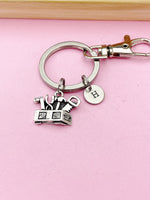 Silver Tools Box Keychain, N693A
