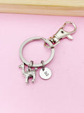 Llama Keychain, Llama Charm, Farm Animal Charm, Pet Gift, Love Yourself Gift, Personalized Gift, AN117