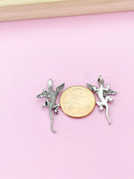 Silver Gecko Wings Charm Bracelet, N5699C