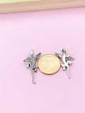 Silver Gecko Wings Charm Bracelet, N5699C