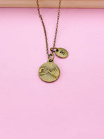 Bronze or Silver Pinky Promise Charm Necklace, Best Friends Gifts, N5005