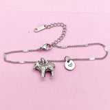 Silver Lamb Charm Bracelet, N1587G