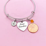 Silver Great Grandma Charm Bracelet, D440A