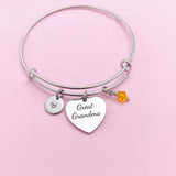 Silver Great Grandma Charm Bracelet, D440A
