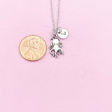 Silver Octopus Charm Necklace, N1485