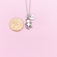 Silver Octopus Charm Necklace, N1485
