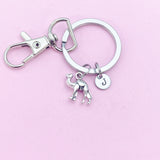 Silver Camel Charm Keychain, N1091