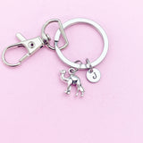 Silver Camel Charm Keychain, N1091