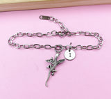 Silver Flying Lizard Charm Bracelet, Tarnish Resistant, N5699E