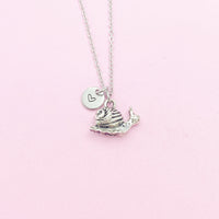 Silver Snail Charm Necklace, Snail Jewelry, Snail Charm, Insect Necklace, Personalized Gift, N2098