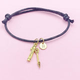 Gold Mascara Bracelet, N1893A