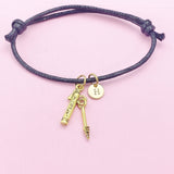 Gold Mascara Bracelet, N1893A