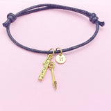 Gold Mascara Bracelet, N1893A