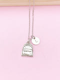 Silver Backpack Charm Necklace, N3678