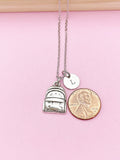 Silver Backpack Charm Necklace, N3678