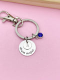Drum Major Keychain Christmas Gifts for School Band Drum Major, D089