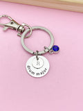 Drum Major Keychain Christmas Gifts for School Band Drum Major, D089
