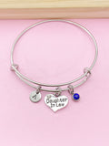Silver Daughter in Law Charm Bracelet, N2127