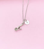 Silver Ice Cream Scoop Charm Necklace, N506