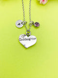 Silver Goddaughter Charm Necklace, N3266