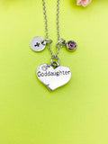 Silver Goddaughter Charm Necklace, N3266