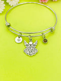 Silver Guardian Angel Charm Bracelet, N1705
