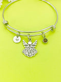 Silver Guardian Angel Charm Bracelet, N1705