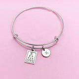 Silver Eye Chart Charm Bracelet, N5706