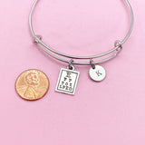 Silver Eye Chart Charm Bracelet, N5706