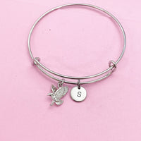 Silver Eagle Charm Bracelet, EN348