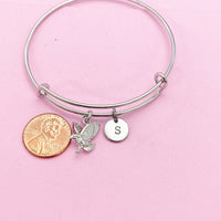 Silver Eagle Charm Bracelet, EN348