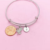 Silver Eagle Charm Bracelet, EN348