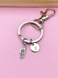 Silver Buddha Palm Hand with Lotus Charm Keychain, New Year Buddhist Jewelry Gift, N5744D