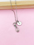 Silver Whisk Charm Necklace, N2115