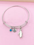 Silver Penguin Charm Bracelet, N570
