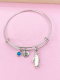Silver Penguin Charm Bracelet, N570