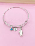Silver Penguin Charm Bracelet, N570