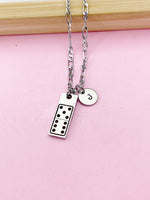 Domino Necklace, Tile Dominoes Game Players, D094A