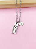 Domino Necklace, Tile Dominoes Game Players, D094A