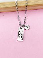 Domino Necklace, Tile Dominoes Game Players, D094A