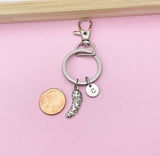 Silver Cucumber Keychain, N774D