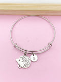 Silver Hedgehog Charm Bracelet, Hedgehog Porcupine Pet, N2243