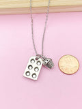 Silver Cupcake Charm Necklace, Cupcake Charm, Baking Pan Charm, Muffin Pan Charm, N220