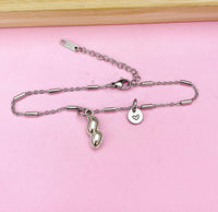 Silver Peanut Charm Bracelet, N1435A