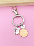 Silver Koala Charm Keychain Personalize Customized Jewelry Gifts, N1512A